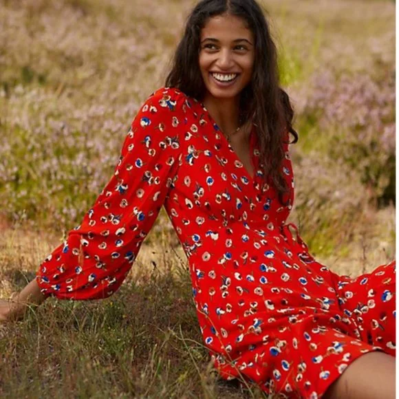 knee length dresses for ladies Market Petunia Mini Dress – Shop Siesta main image 1
